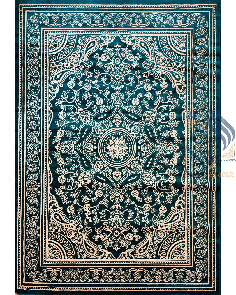 ✨ زربية خفيفة – Vert Émeraude